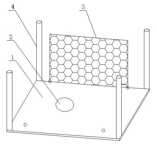 Experimental animal fixing device