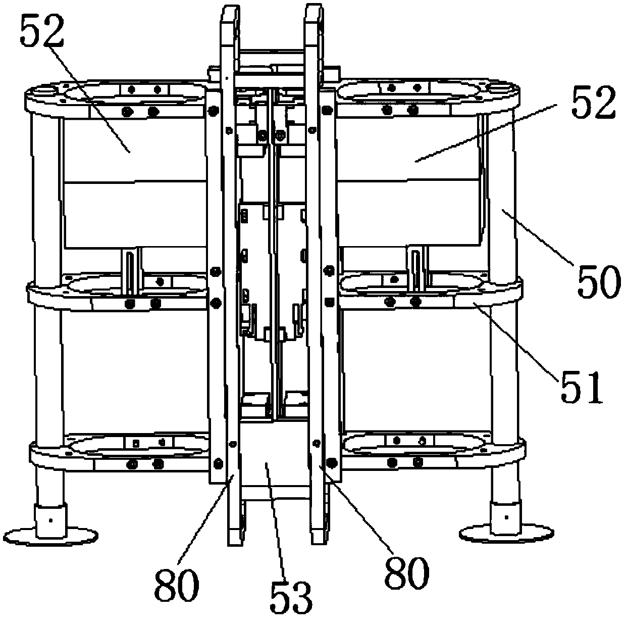 Multifunctional wave energy profile buoyage system