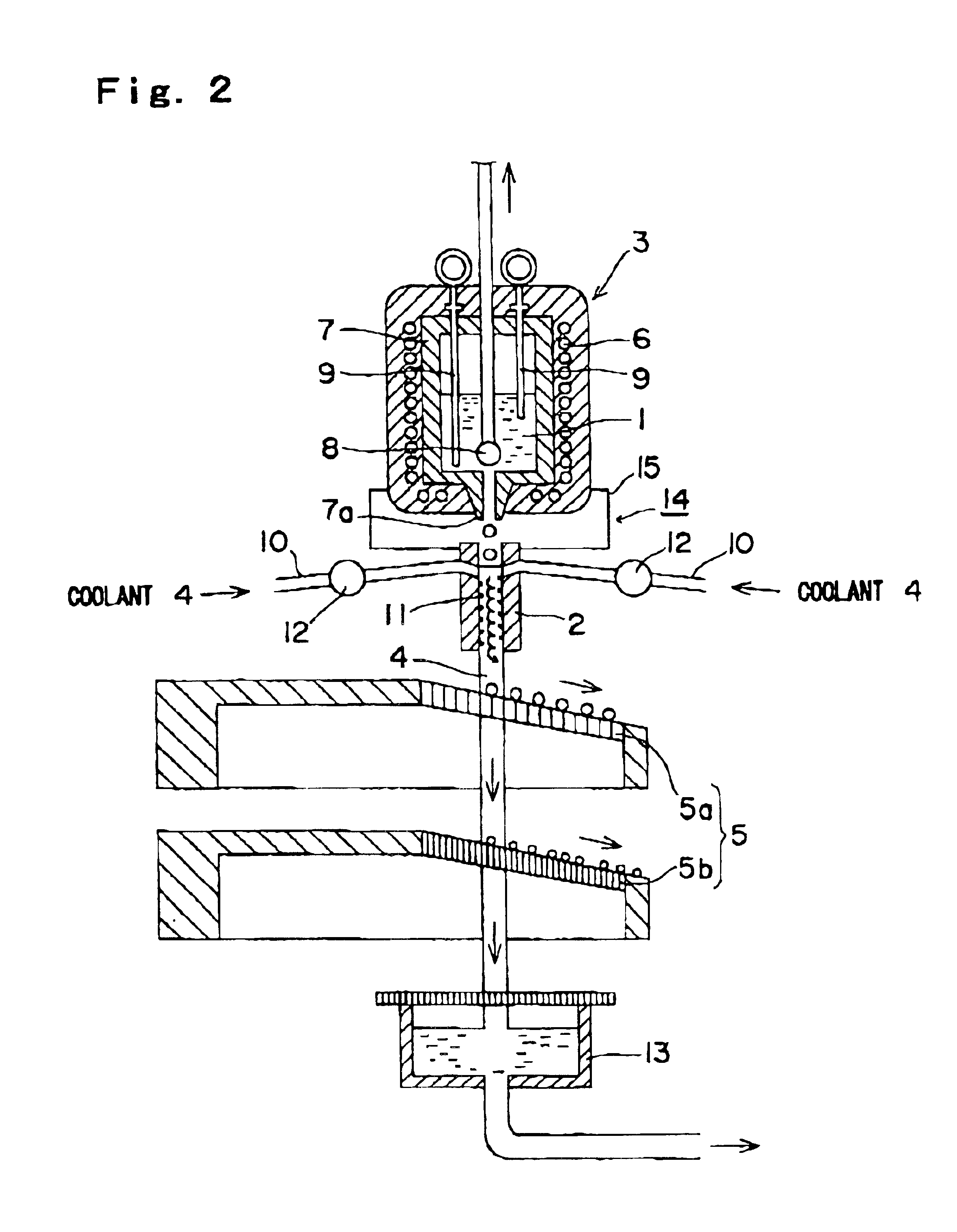 Method and apparatus for producing fine particles, and fine particles