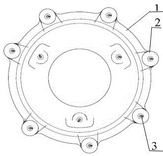 Technological method of using internal chill for expendable pattern negative pressure casting