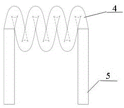 Technological method of using internal chill for expendable pattern negative pressure casting