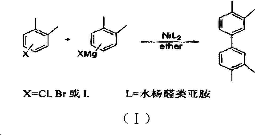 Tetramethylbiphenyl preparation method