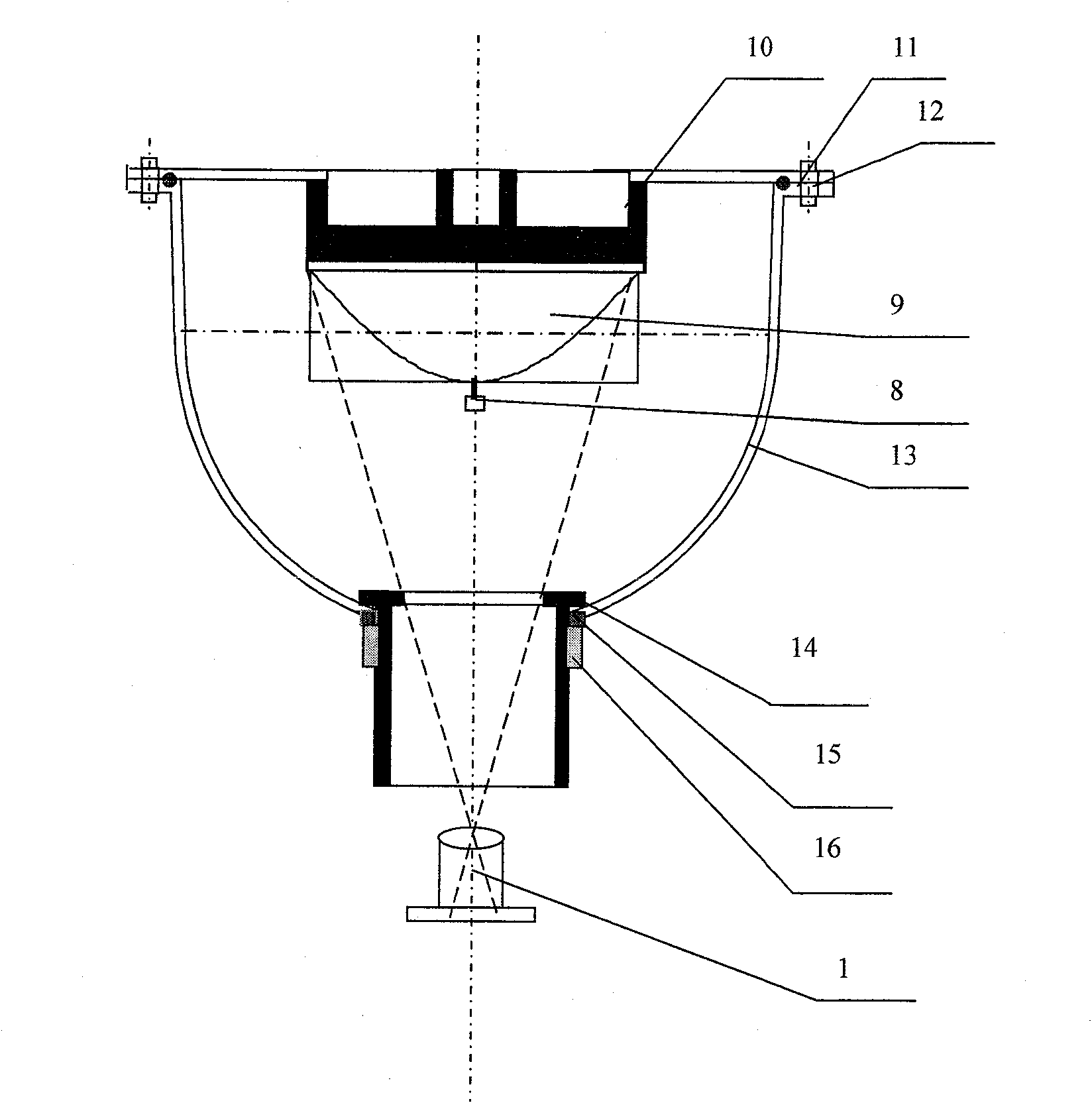 Underwater video detection device based on the omnidirectional vision