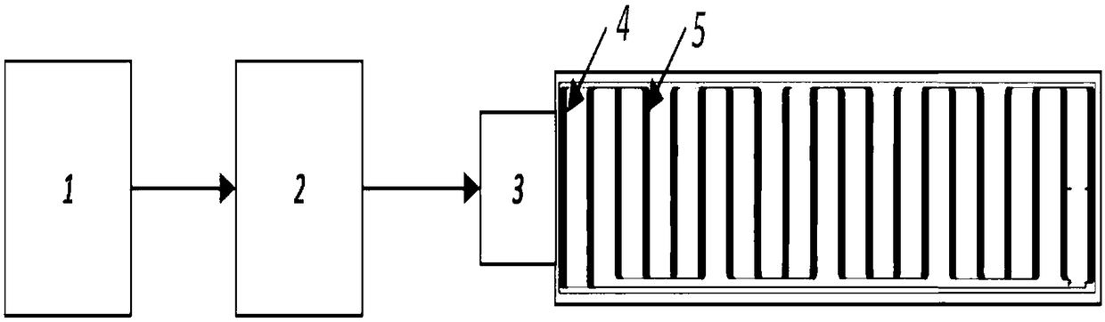 Double-loop switching layer antenna device based on RFID