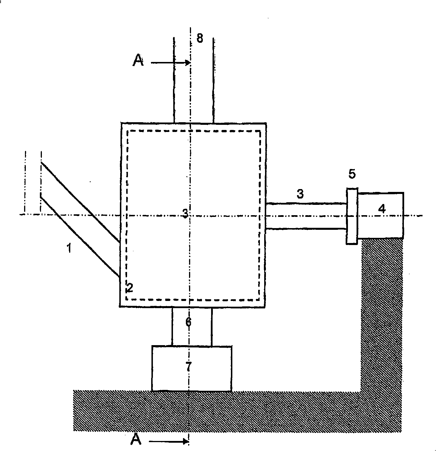 Device for characterizing the particle size distribution of powders and its uses