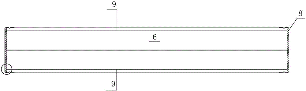 Composite reinforcing bar pre-tensioning method prestressed concrete pile with displaceable sleeves for connection