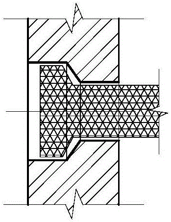 Composite reinforcing bar pre-tensioning method prestressed concrete pile with displaceable sleeves for connection