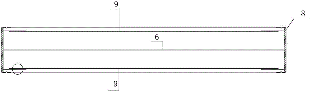 Composite reinforcing bar pre-tensioning method prestressed concrete pile with displaceable sleeves for connection