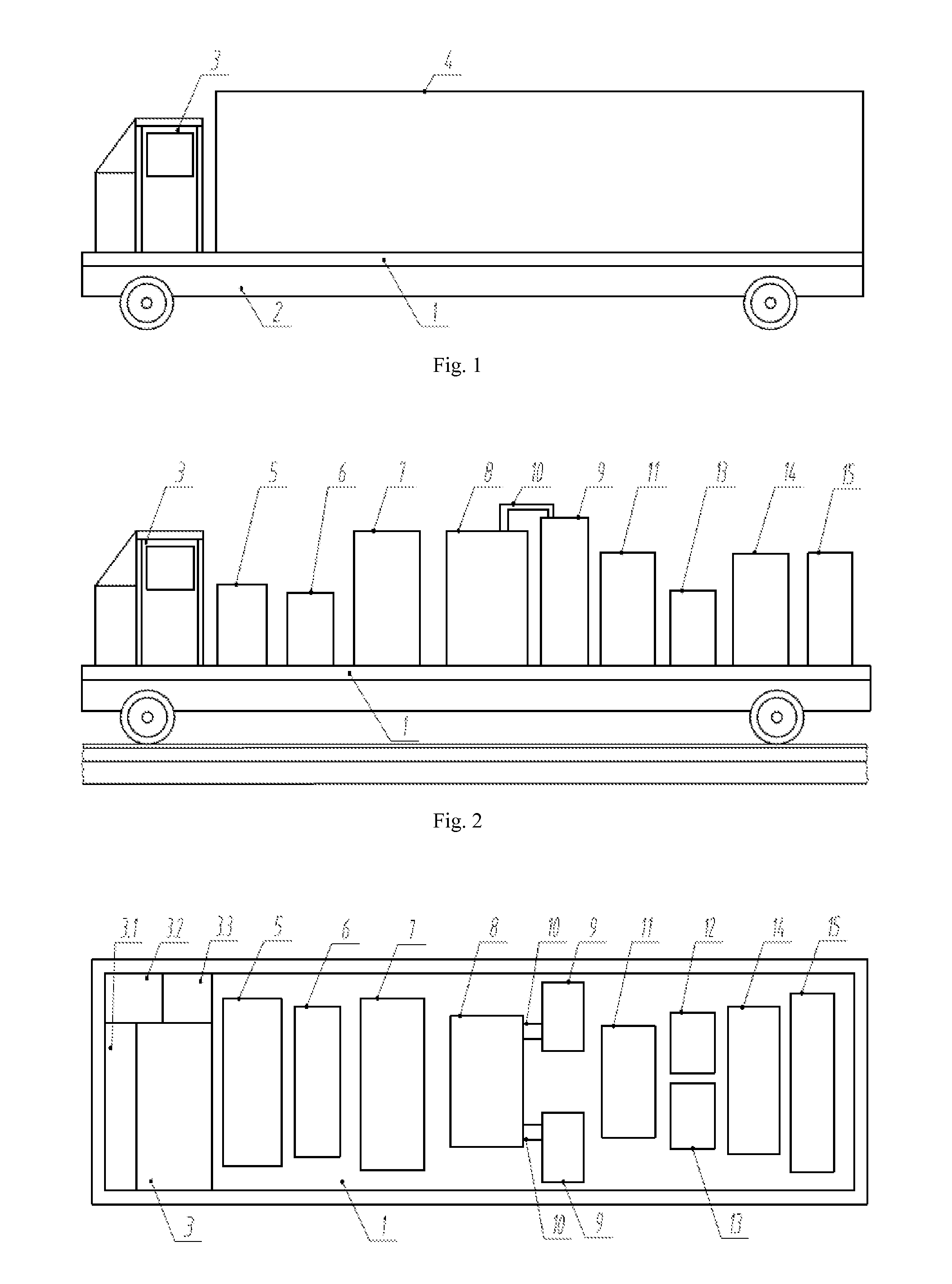 Onsite steel rail laser processing vehicle