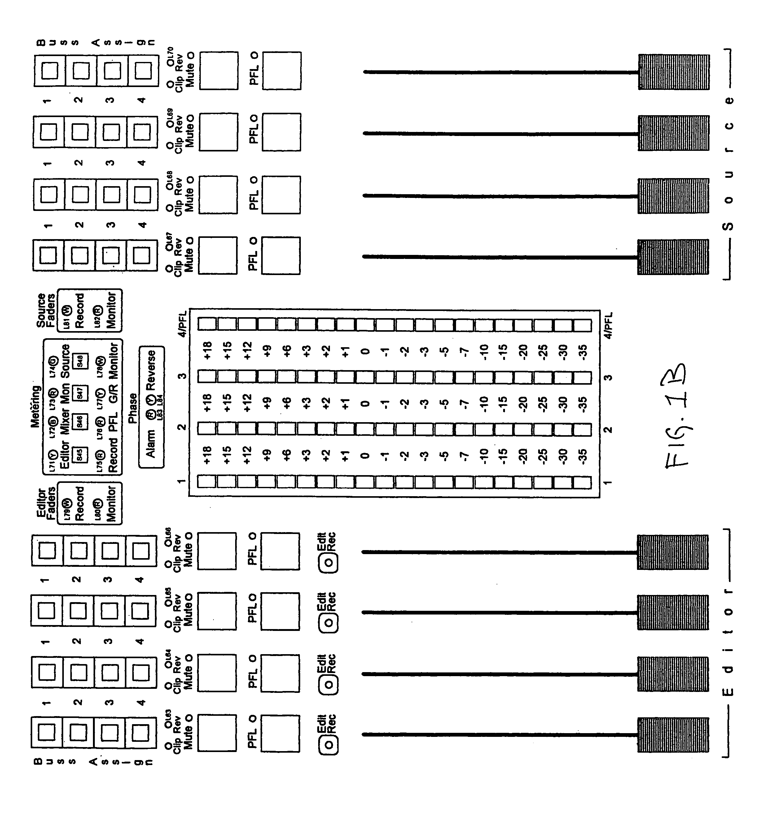 Control platform for multiple signal routing and interfacing in an audio and visual environment