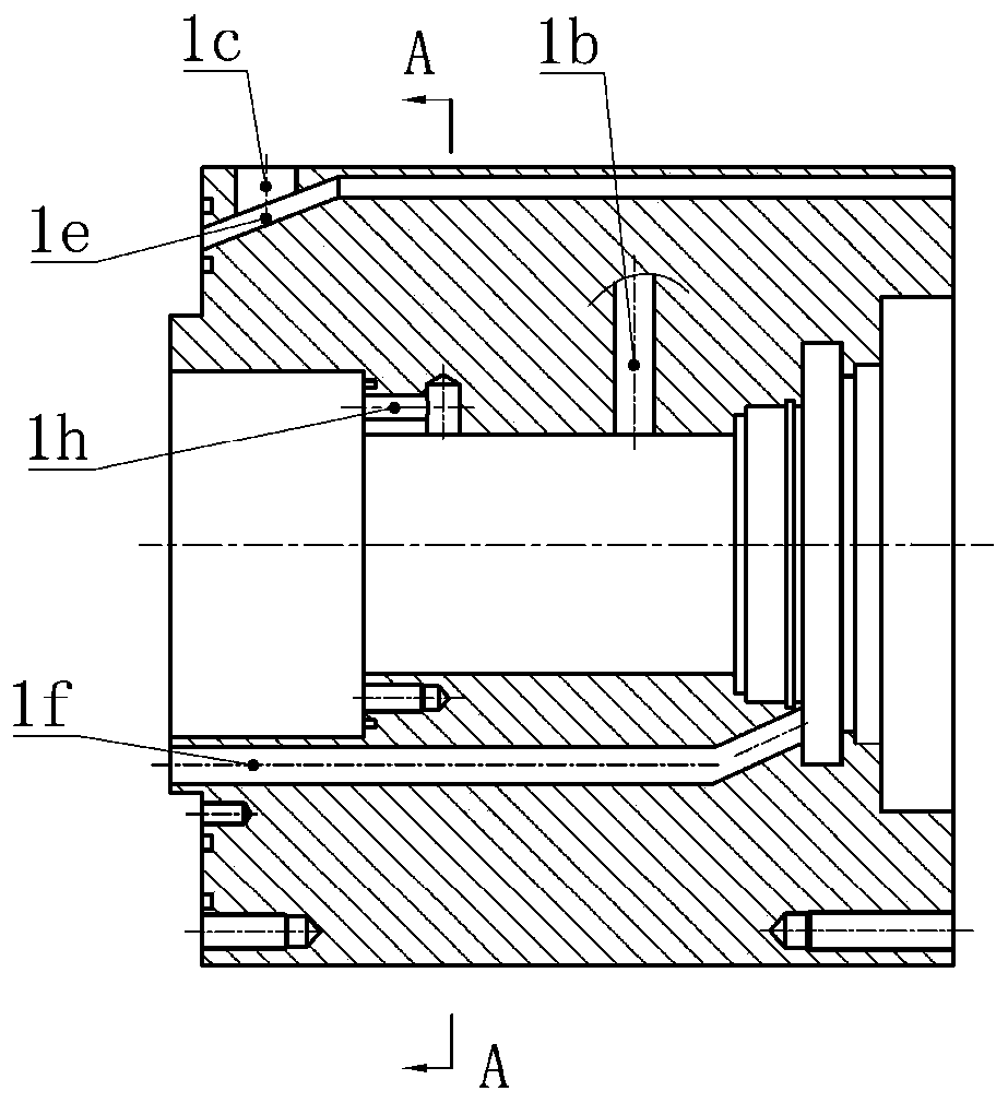 A four-quadrant operating hydraulic motor pump