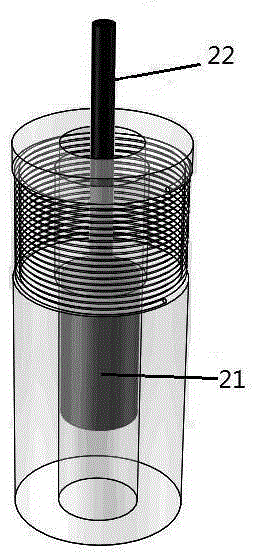 Grounding switch capable of extinguishing arc quickly through electromagnetic reluctance tension