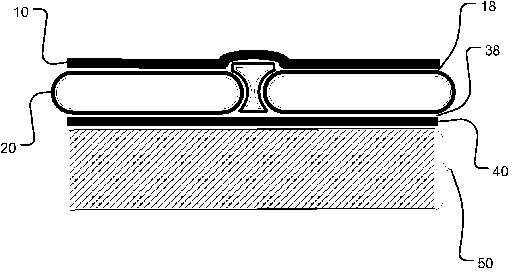 Mosaic extremity protection system with transportable solid elements