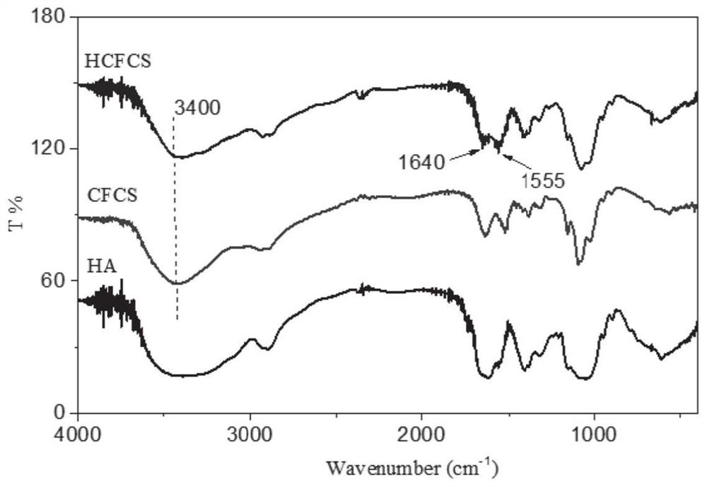 Targeted chitosan cross-linked gel and its preparation method and application