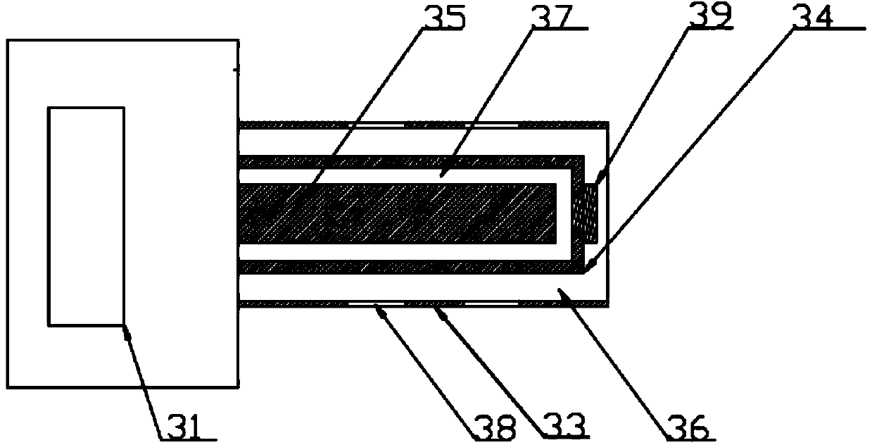 Online monitoring device and method of water content and pollution degree of rolling mill lubricating oil