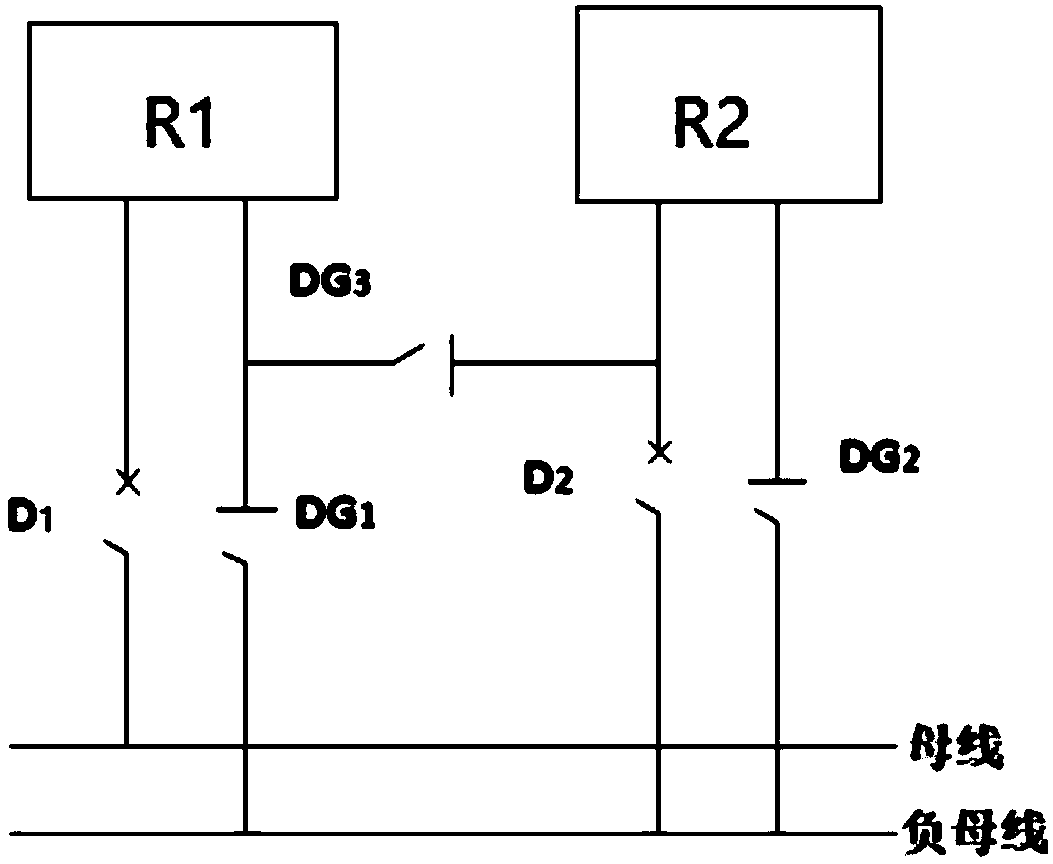 Urban rail transit traction power supply system and substation