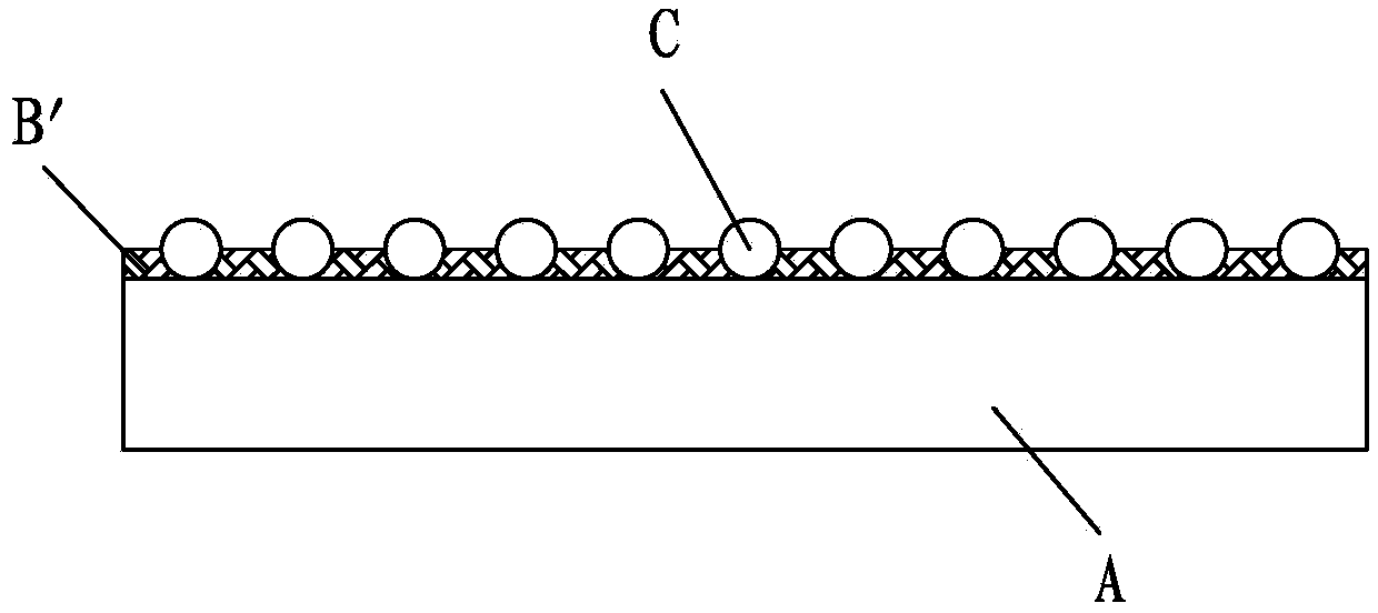 Manufacturing method of exposure glass micro-sphere reflective membrane capable of reflecting colorful light