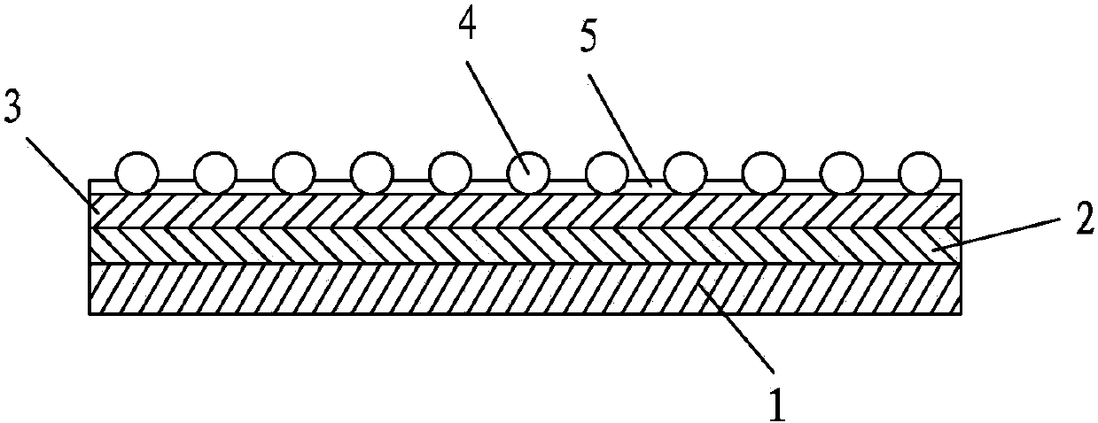 Manufacturing method of exposure glass micro-sphere reflective membrane capable of reflecting colorful light