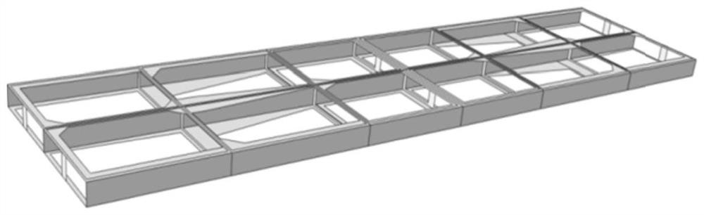 Phased array radar antenna back frame lightweight method