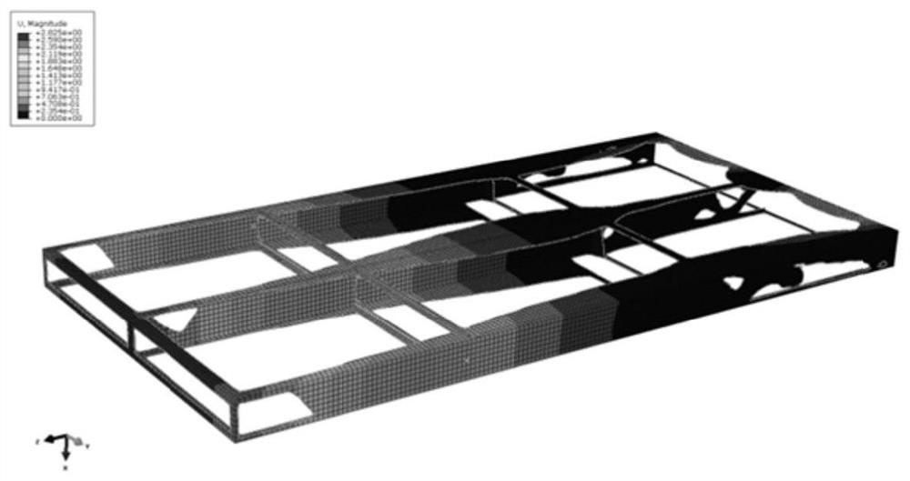 Phased array radar antenna back frame lightweight method