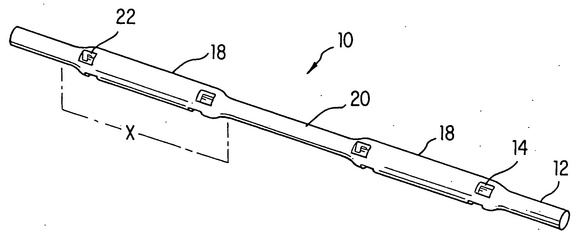 Radioactive member and method of making