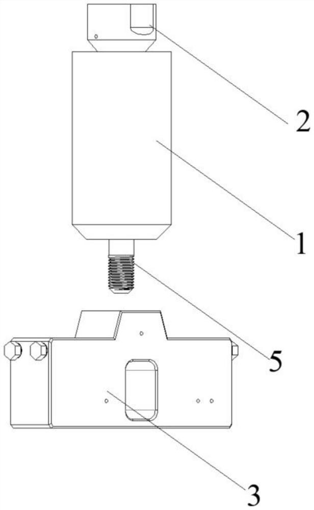 Rotary six-nozzle jet flow linear spray head