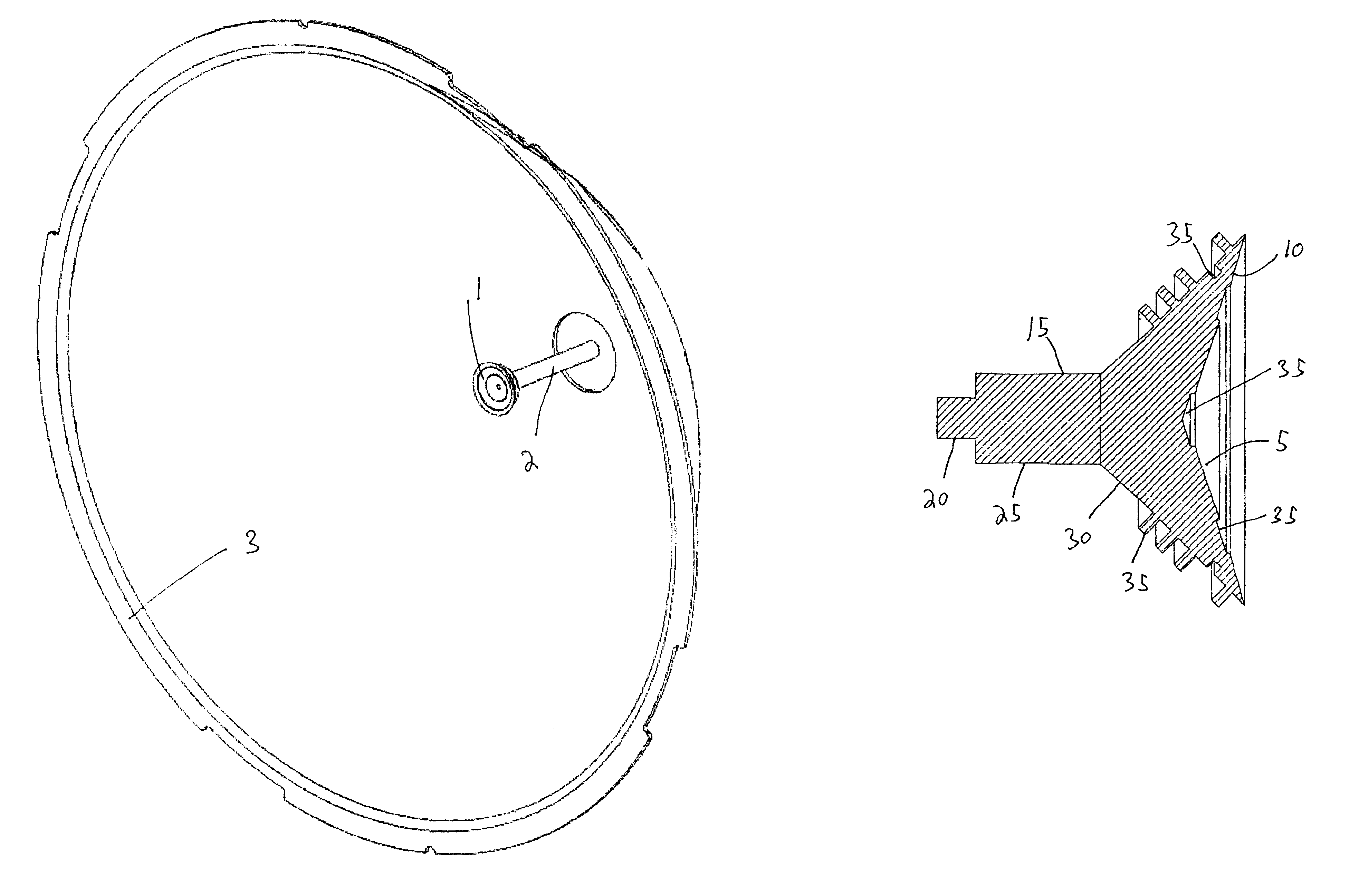 Tuned perturbation cone feed for reflector antenna