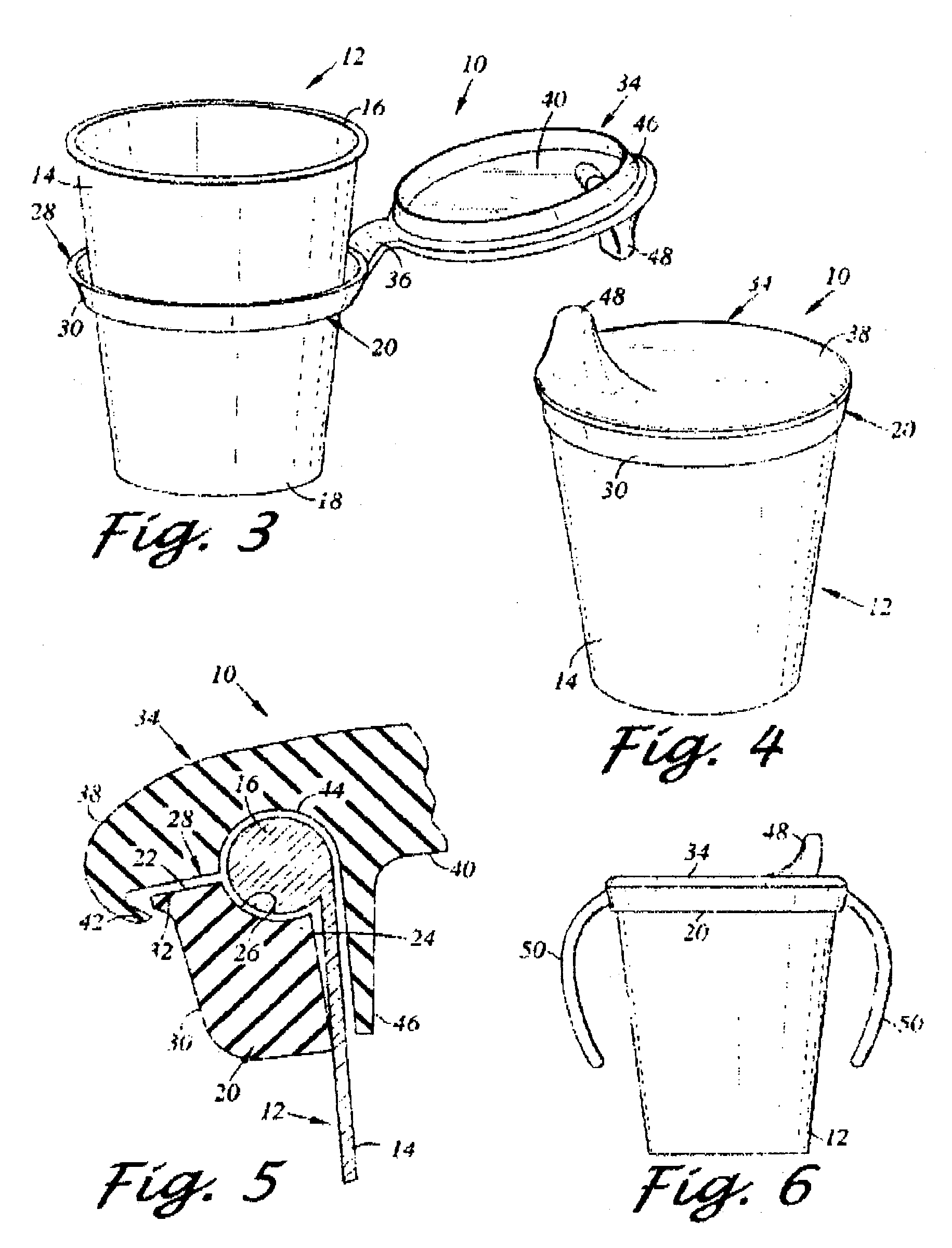 Single-piece paper cup sip adaptor