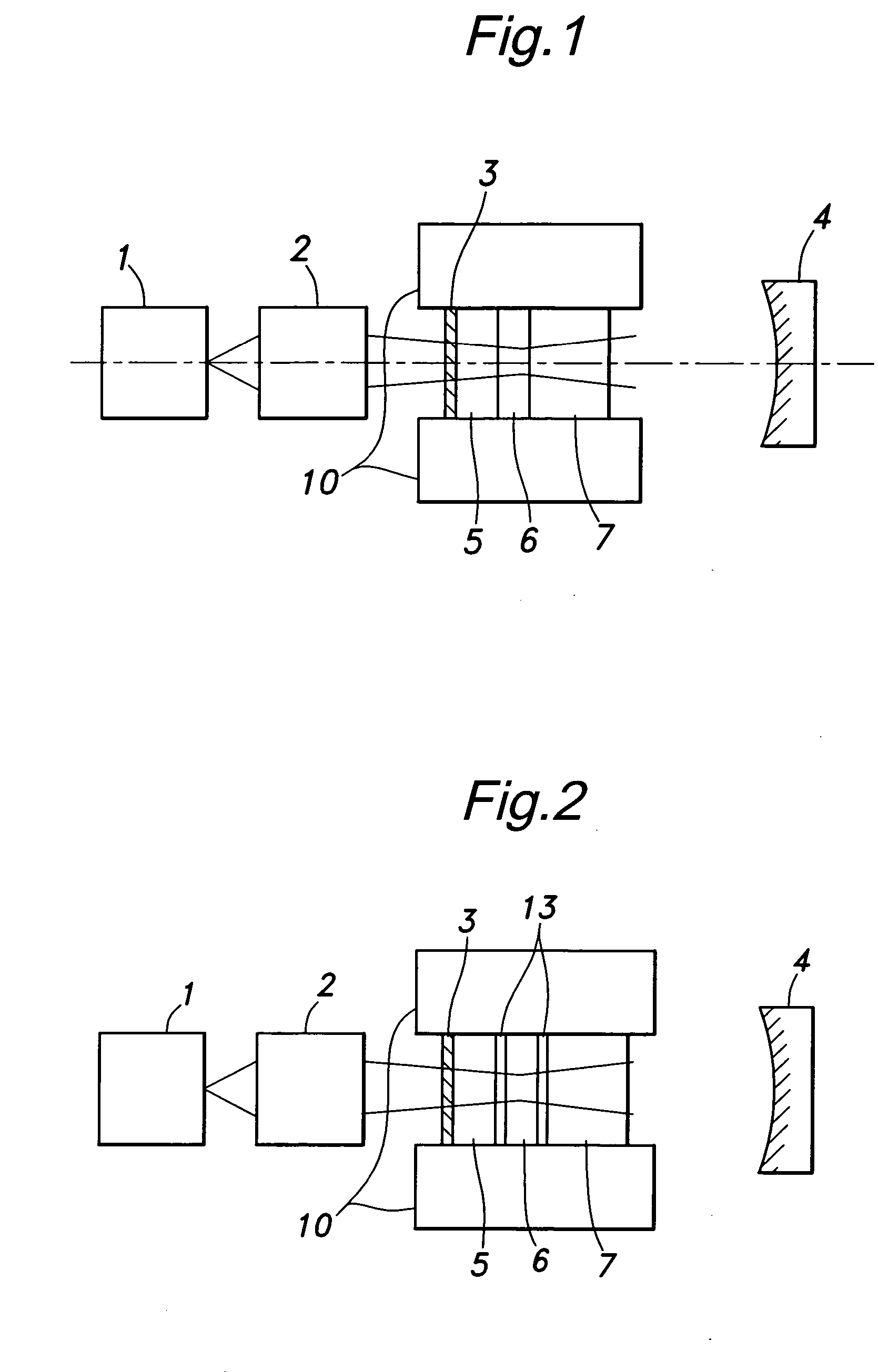 Solid state laser using a semiconductor pumping light source