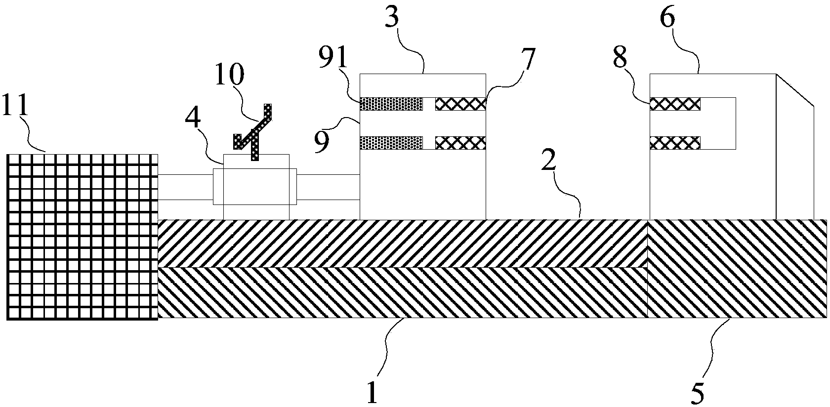 Stretch straightening machine and stretch straightening method