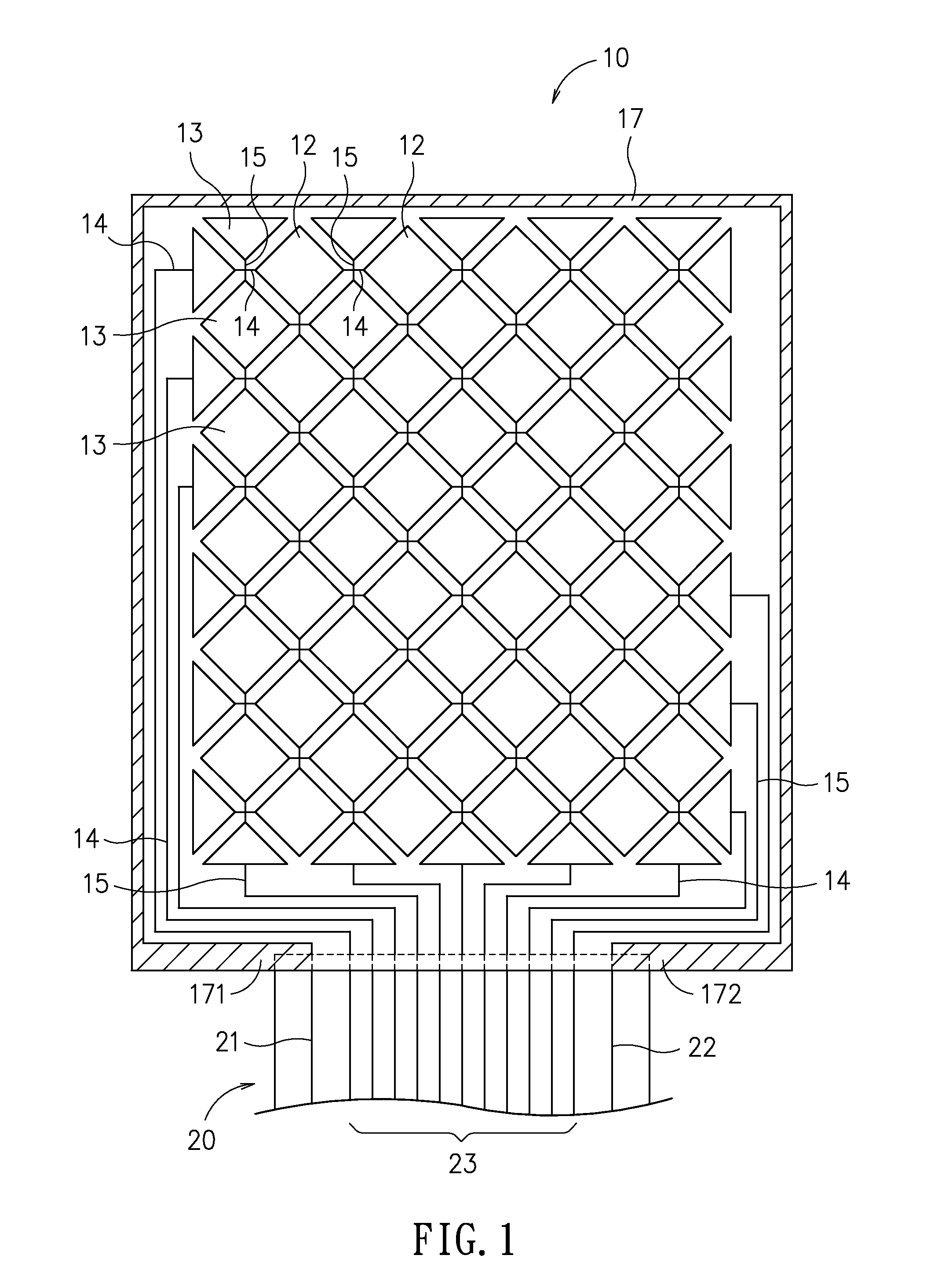 Touch panel and touch display device using the same