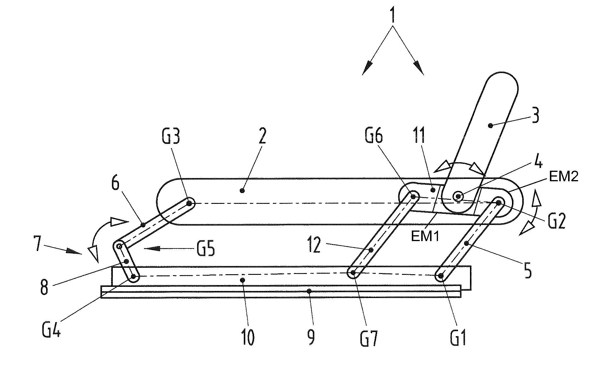 Adjustable vehicle seat