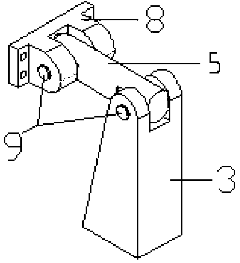 Internal force measuring sensor