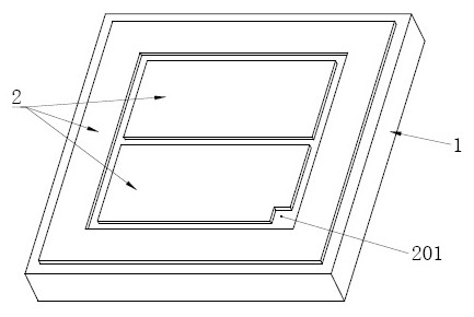 A kind of ultraviolet lamp bead encapsulation structure and preparation method thereof