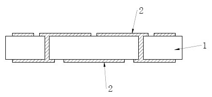 A kind of ultraviolet lamp bead encapsulation structure and preparation method thereof