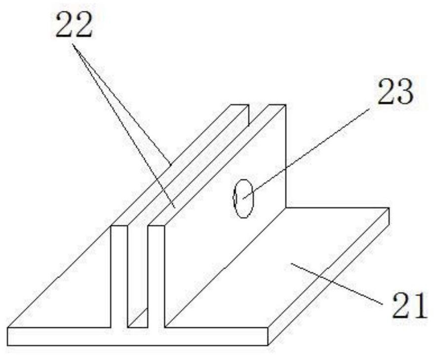 Assembly type height-adjustable keel ceiling mounting structure