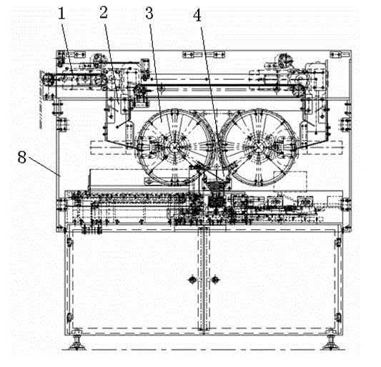 Automatic strip-product packer