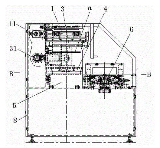 Automatic strip-product packer