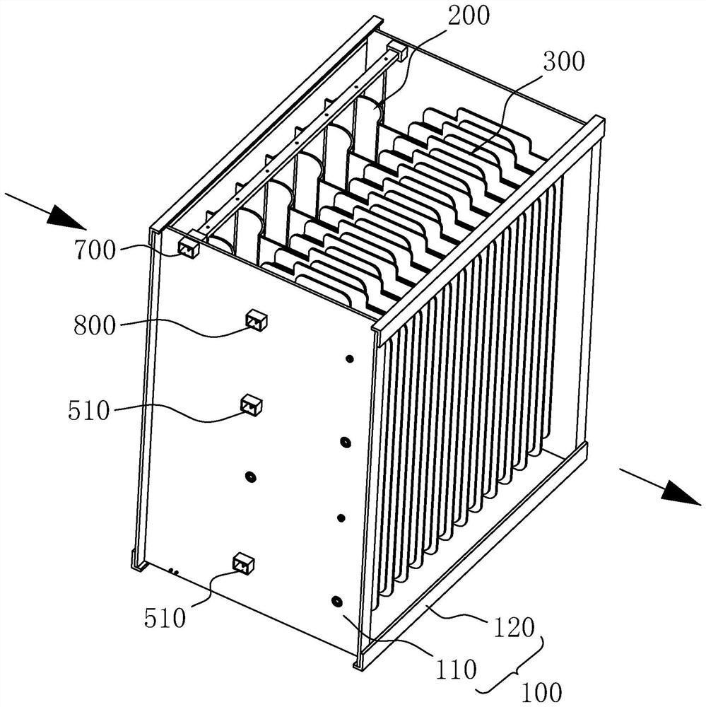 High-voltage purification electric field module