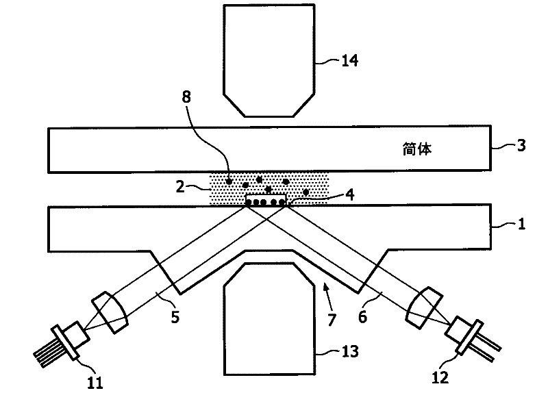 Magnetic-label sensor and cartridge