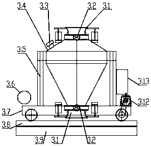 Fully-sealed environment-friendly bulk material transfer device and method thereof