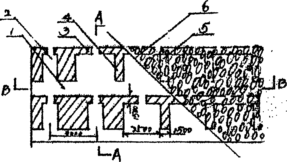 Roof bolt protection and sectioned empty field method for phosphorate rock mining