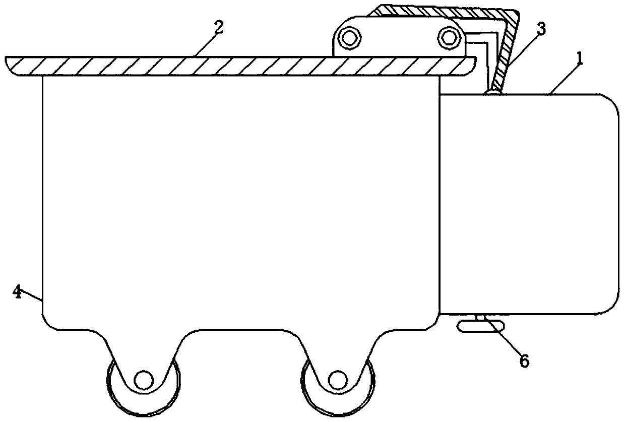 Folding and contracting type nursing device for pediatric neurology