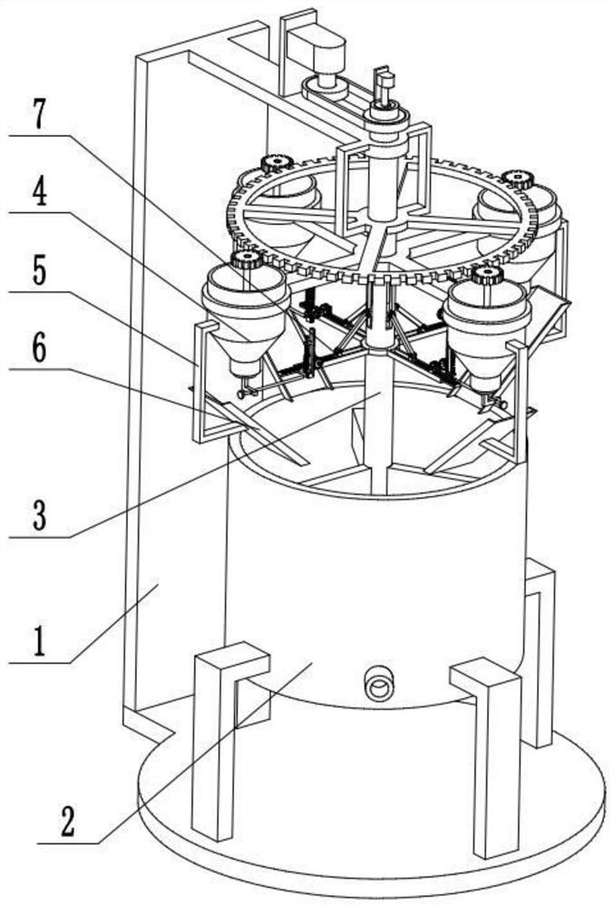 A kind of waterproof coating preparation system