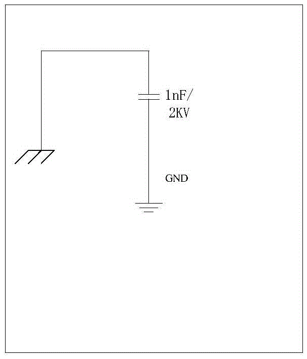 Method for setting ground system in complete machine of LTE communication product