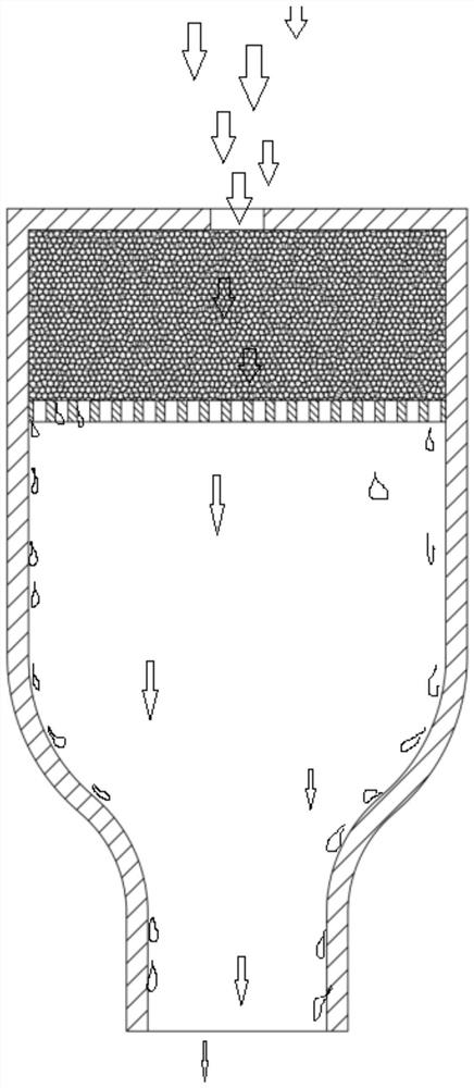 Vertical engine oil complete recycling and filtering structure and method for engine crankcase