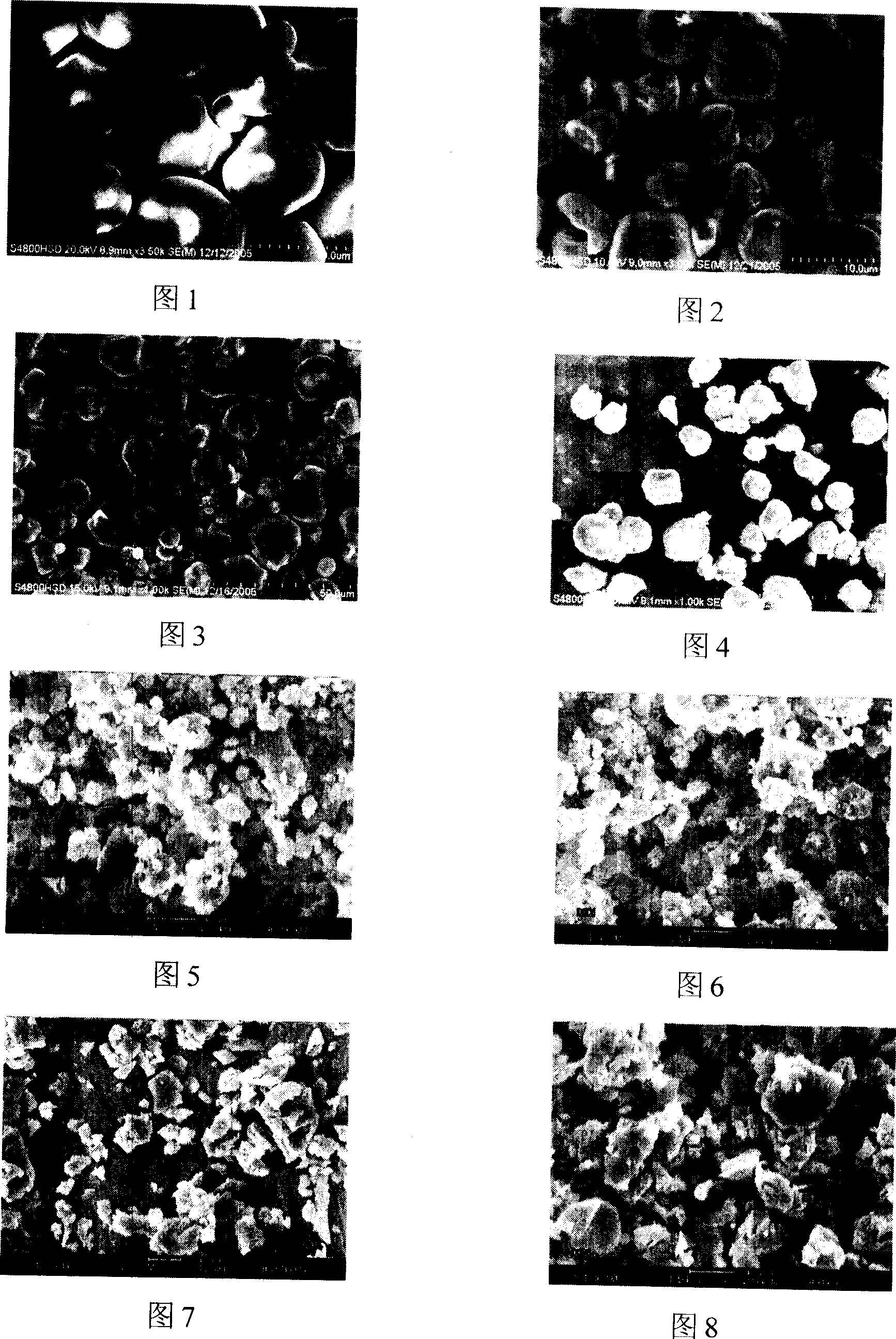 Carbohydrate type fat analogue and preparation method thereof