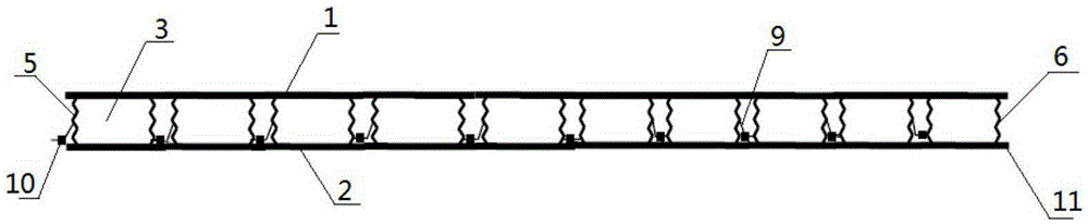 Water bag device provided with water tanks and used for simulating pressure-bearing water