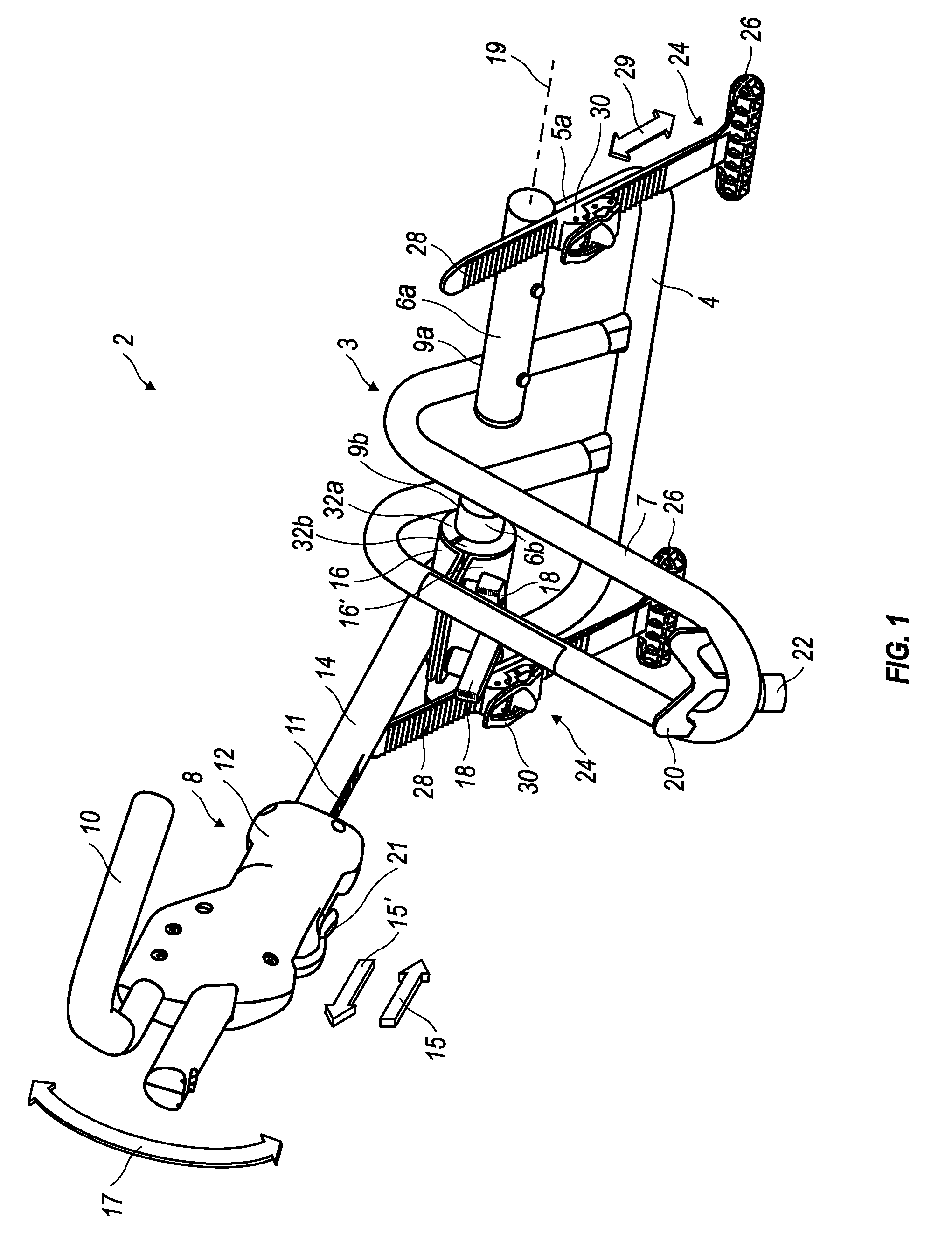 Bicycle rack for a vehicle bed