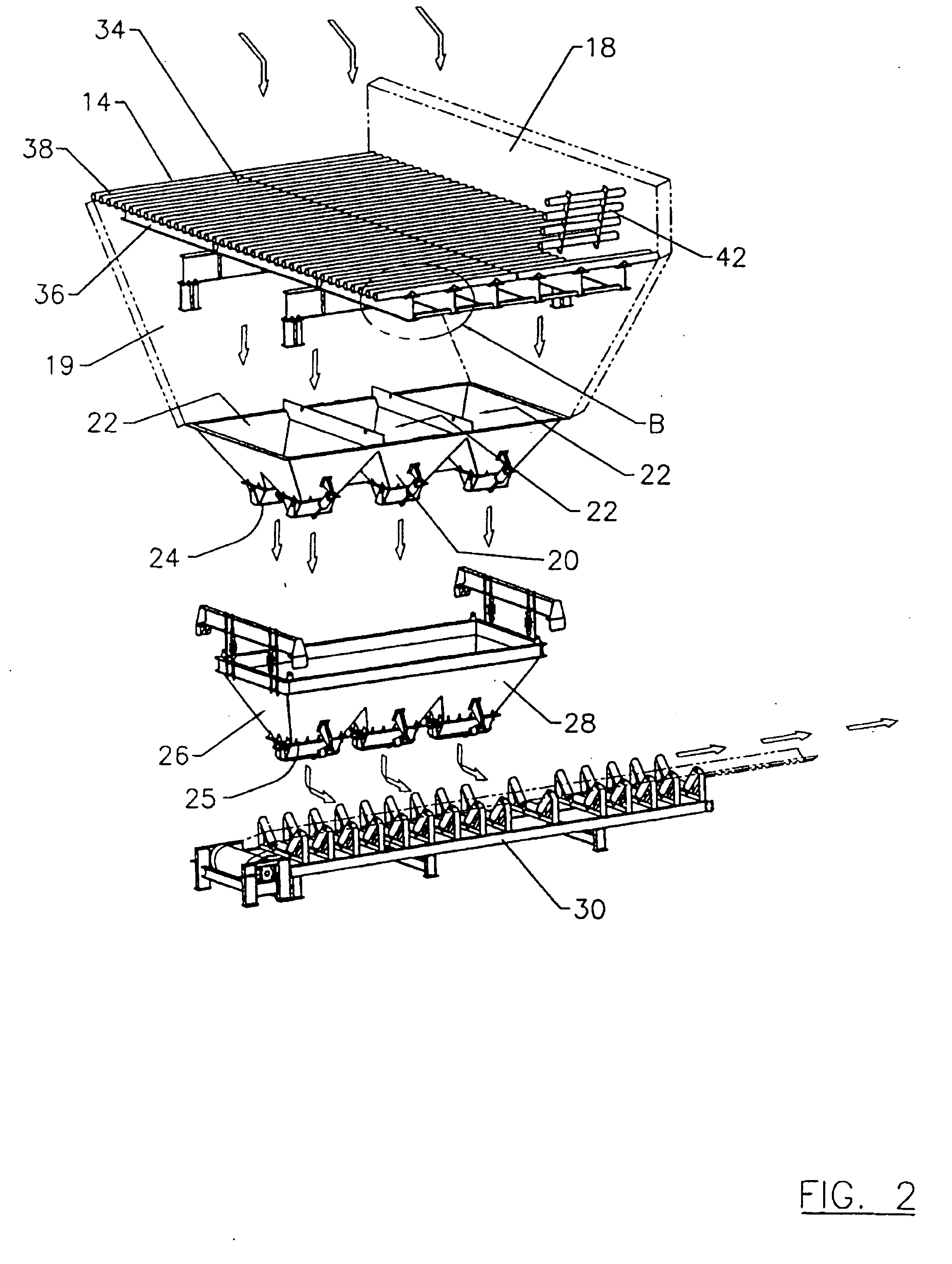 Aggregate handling system